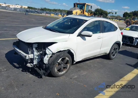 2018 Honda Hr-V Ex-L z USA, uszkodzony, nr VIN 3CZRU5H77JM722620